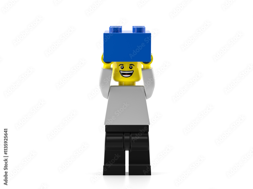 Obraz premium Toy minifigure