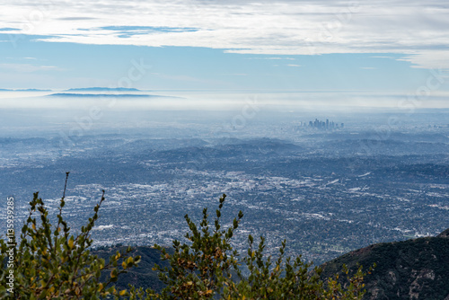 Pasadena / San Gabriel Valley / Downtown Los Angeles (DTLA) . San Gabriel Mountains, Los Angeles County, California. Angeles National Forest / San Gabriel Mountains National Monument. Mount Wilson photo