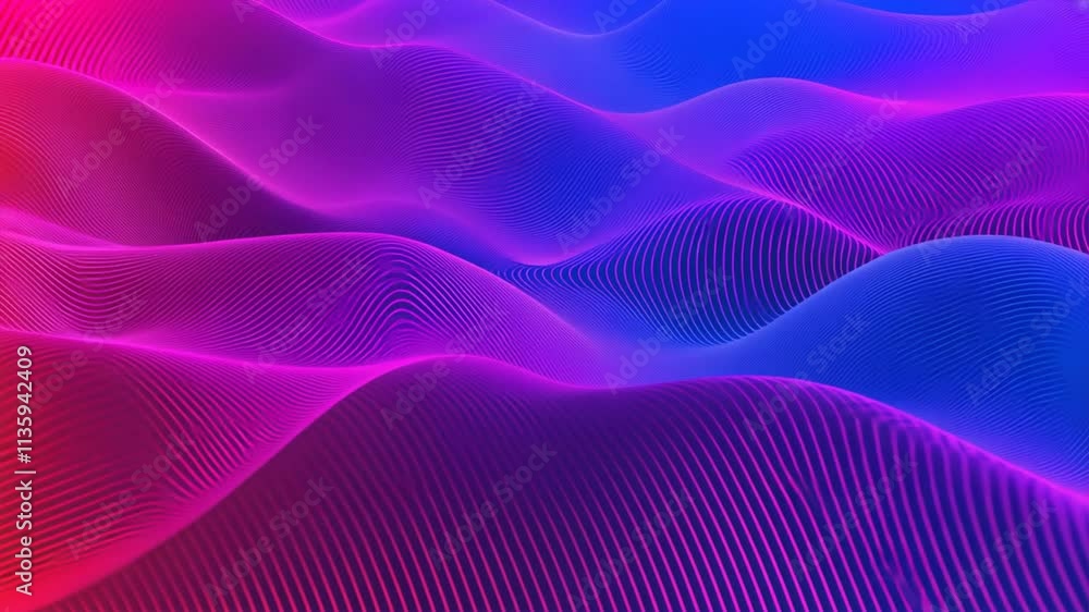 Colorful abstract waves in pink and blue create dynamic visual experience, showcasing smooth gradients and flowing lines that evoke sense of movement and energy. Colorful abstract waves in pink and blue create dynamic visual experience, showcasing smooth gradients and flowing lines that evoke sense of movement and energy.