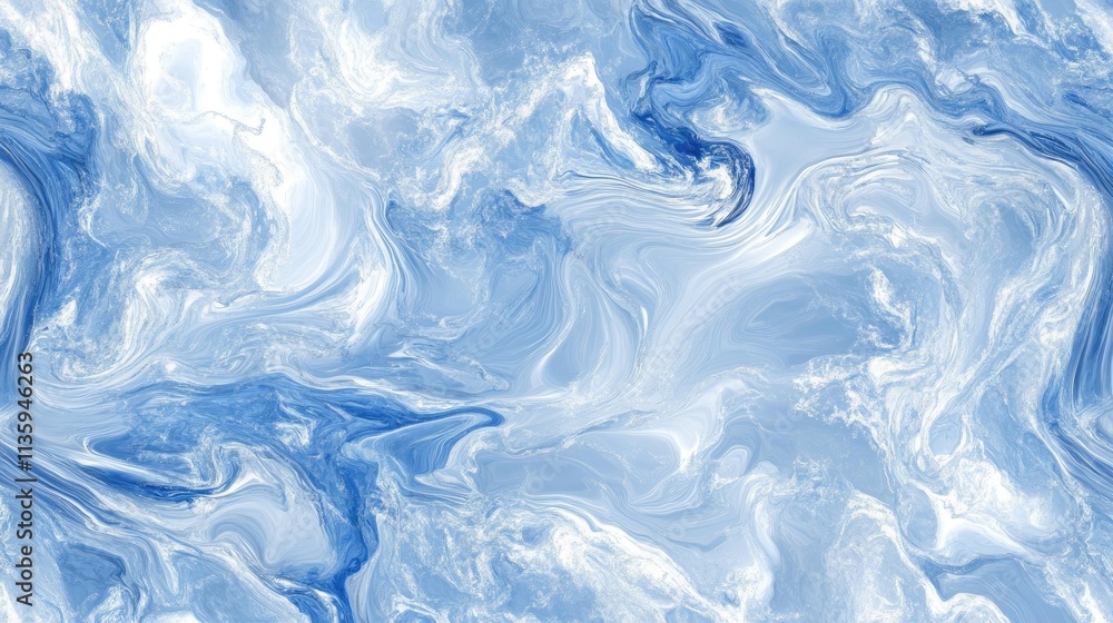 Abstract Blue and White Swirling Marble Texture Abstract Blue and White Swirling Marble Texture
