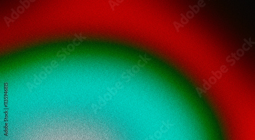 Red, Green, and Cyan Gradient Background with Smooth Color Blend