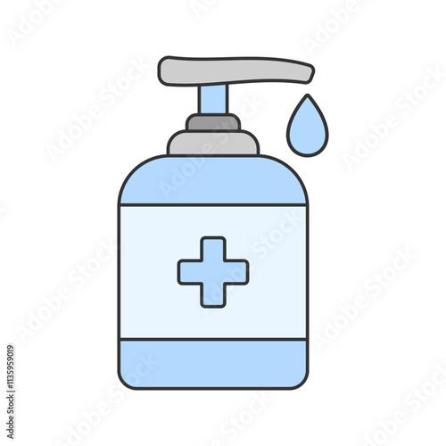 Soap Dispenser icon Illustration perfect for designs with a home appliance or everiday stuff theme