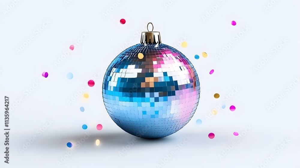 Celebratory Disco Ball Festive Party Setting Digital Illustration Colorful Environment Playful Perspective Fun Concept Celebratory Disco Ball Festive Party Setting Digital Illustration Colorful Environment Playful Perspective Fun Concept