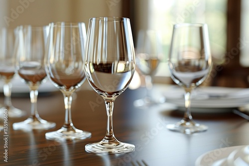 champagne glasses on a table