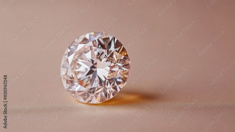 A close-up of a flawless diamond showcasing its brilliance and intricate facets, radiating elegance and luxury. A close-up of a flawless diamond showcasing its brilliance and intricate facets, radiating elegance and luxury.