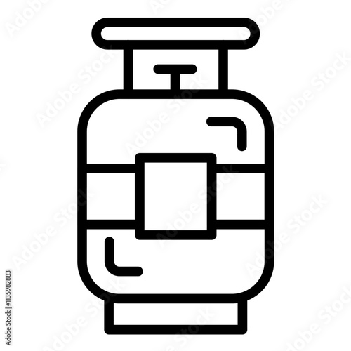 Vector Design Propane Tank Icon Style