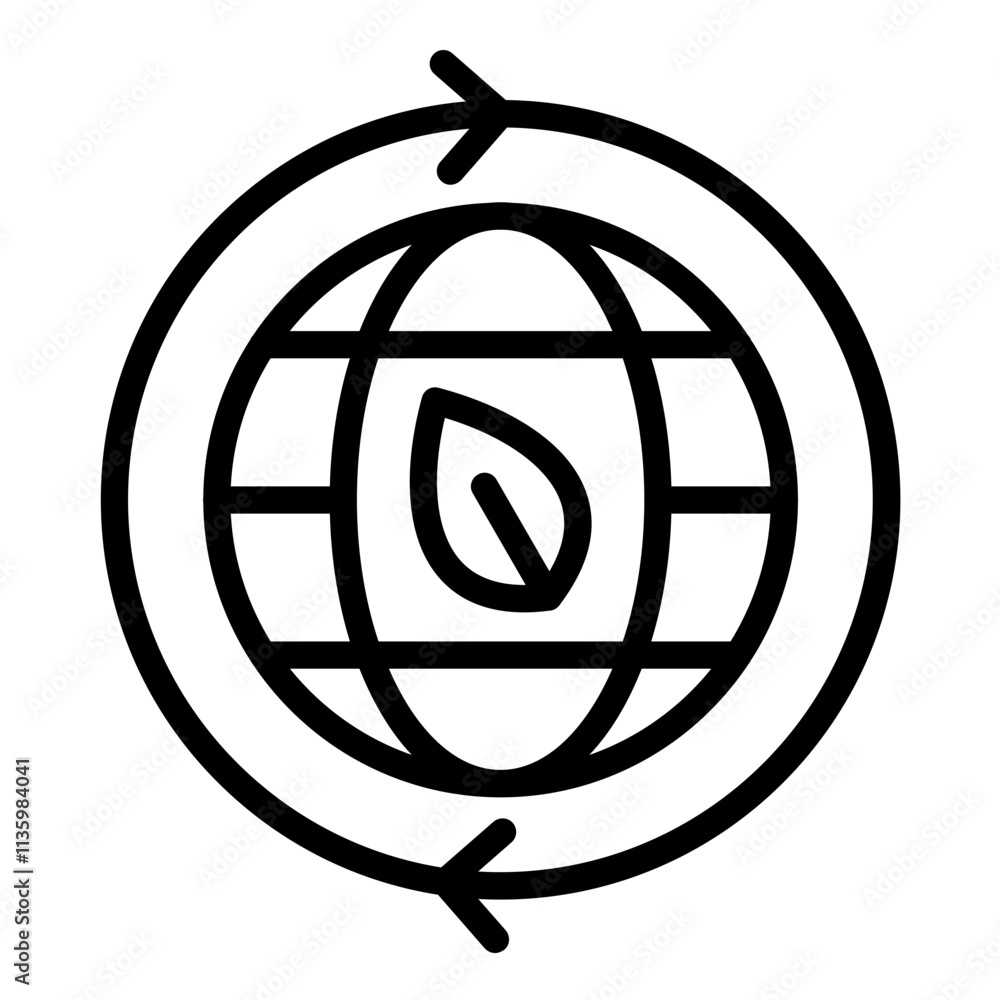 Vector Design Eco System Icon Style Vector Design Eco System Icon Style