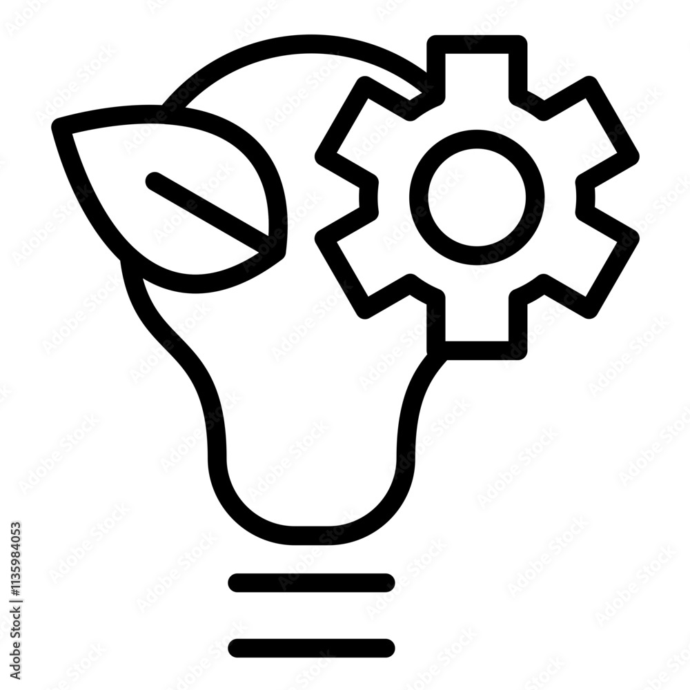 Vector Design Energy Efficiency Icon Style Vector Design Energy Efficiency Icon Style