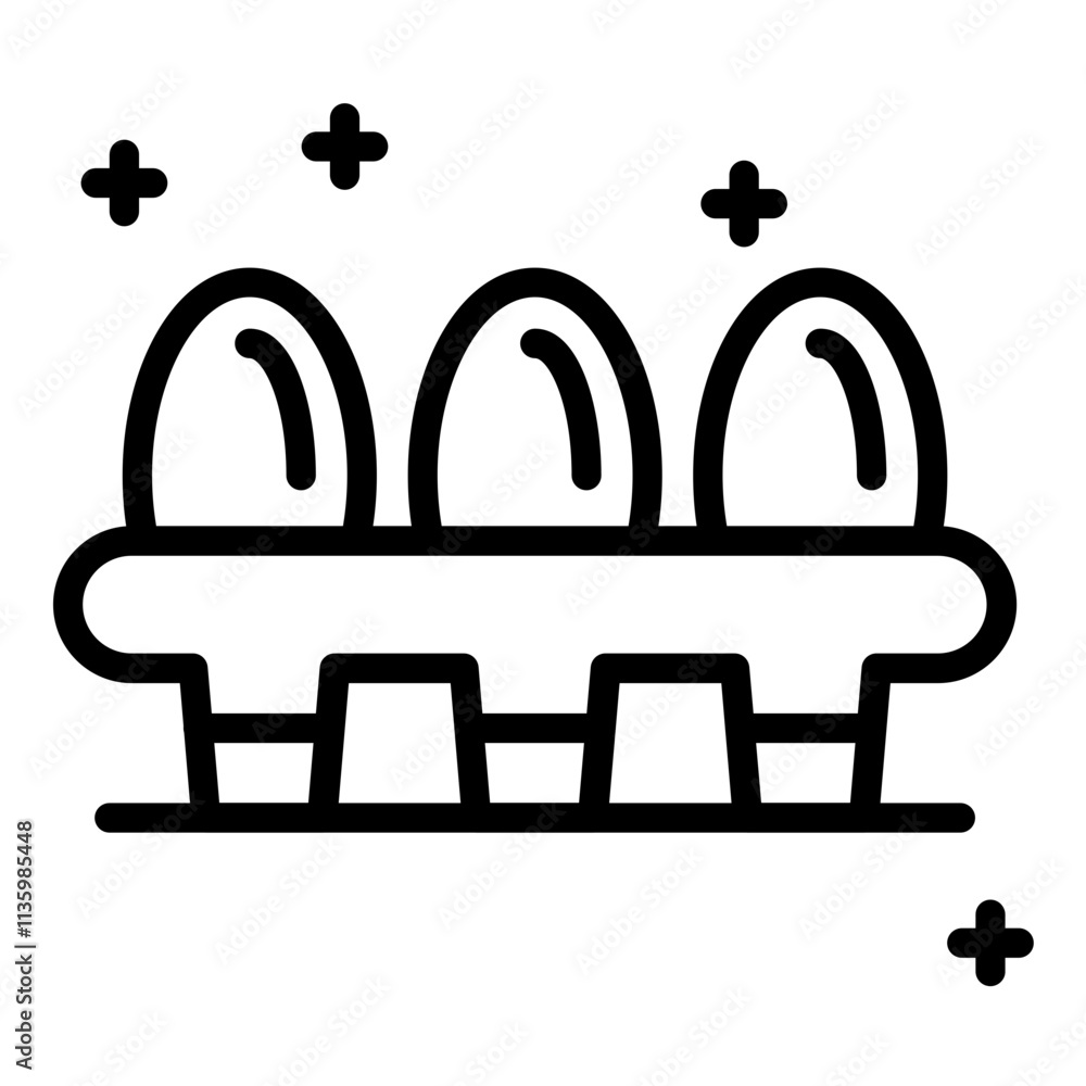 Vector Design Eggs Icon Style Vector Design Eggs Icon Style
