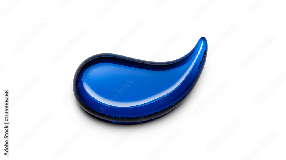 Sapphire Blue Gel Swirl Sapphire Blue Gel Swirl