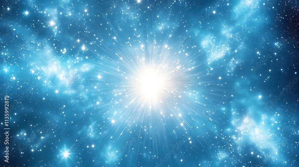 Cosmic explosion in deep space stellar imagery vast universe Cosmic explosion in deep space stellar imagery vast universe