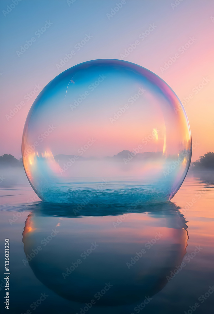 a large, colorful bubble with soft gradients of purple, green, and yellow, floating in the center of the image.
a large, colorful bubble with soft gradients of purple, green, and yellow, floating in the center of the image.