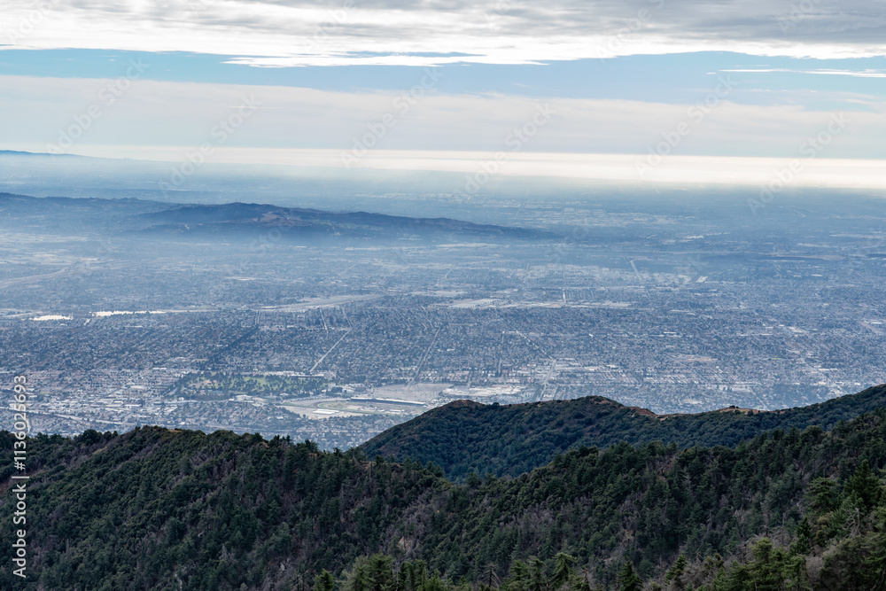 Arcadia / San Gabriel Valley. San Gabriel Mountains, Los Angeles County, California. Angeles National Forest / San Gabriel Mountains National Monument. Mount Wilson