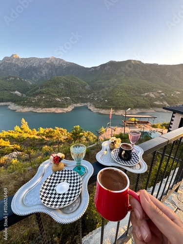 Enjoy a Scenic Coffee Break while taking in Breathtaking Views for a perfect experience