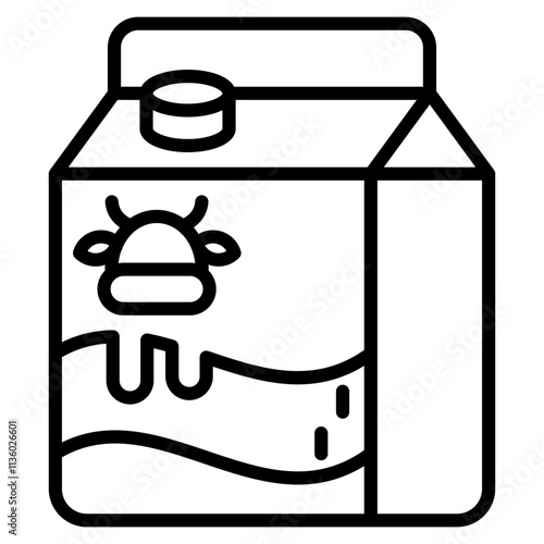 milk single icon