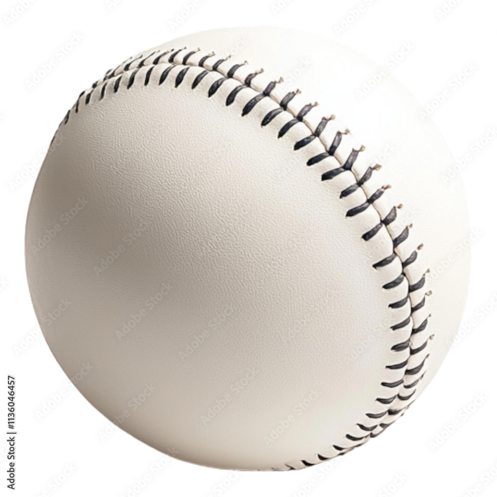 A white baseball, isolated on a transparent background, highlighting its stitching and details, perfect for sports, baseball, or athletic-themed designs. A white baseball, isolated on a transparent background, highlighting its stitching and details, perfect for sports, baseball, or athletic-themed designs.