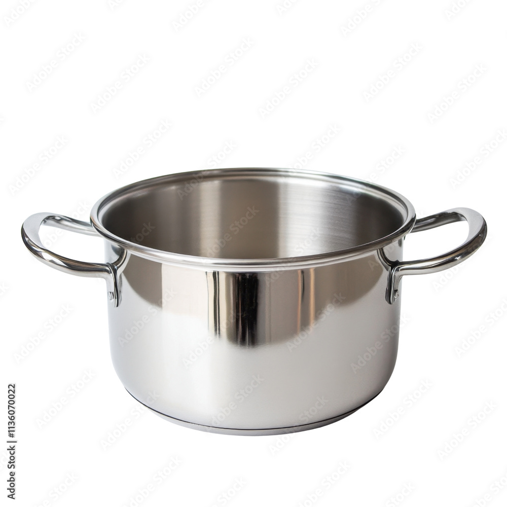 Stainless Steel Cooking Pot with Handles for Kitchen Use Stainless Steel Cooking Pot with Handles for Kitchen Use