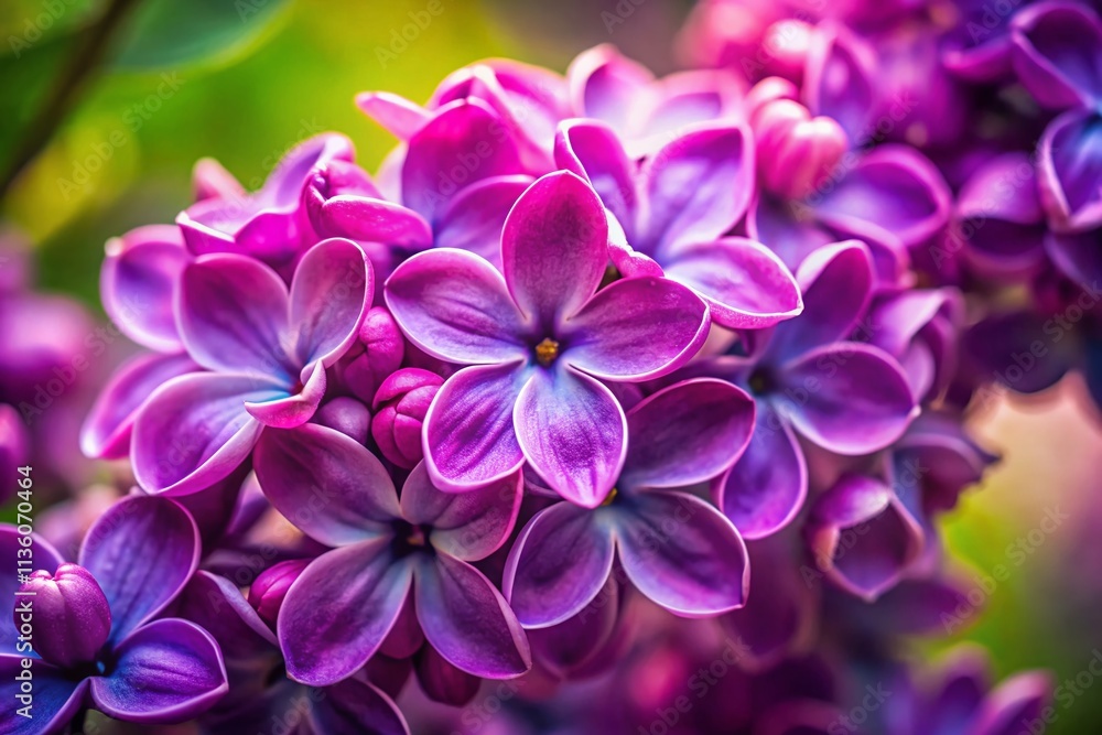 Captivating Macro Portrait of a Purple Lilac Flower as Stunning Wallpaper Background for Nature Lovers and Floral Enthusiasts, Perfect for Home and Office Decor Captivating Macro Portrait of a Purple Lilac Flower as Stunning Wallpaper Background for Nature Lovers and Floral Enthusiasts, Perfect for Home and Office Decor