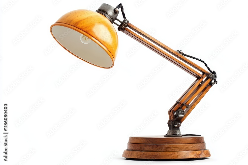 Elegant table lamp with wooden finish designed for warm illumination in any space Elegant table lamp with wooden finish designed for warm illumination in any space