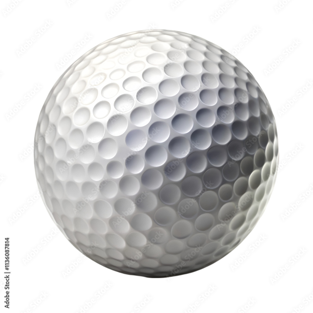 Golf ball isolated on transparent background Golf ball isolated on transparent background