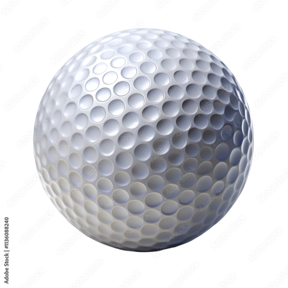 Golf ball isolated on transparent background Golf ball isolated on transparent background