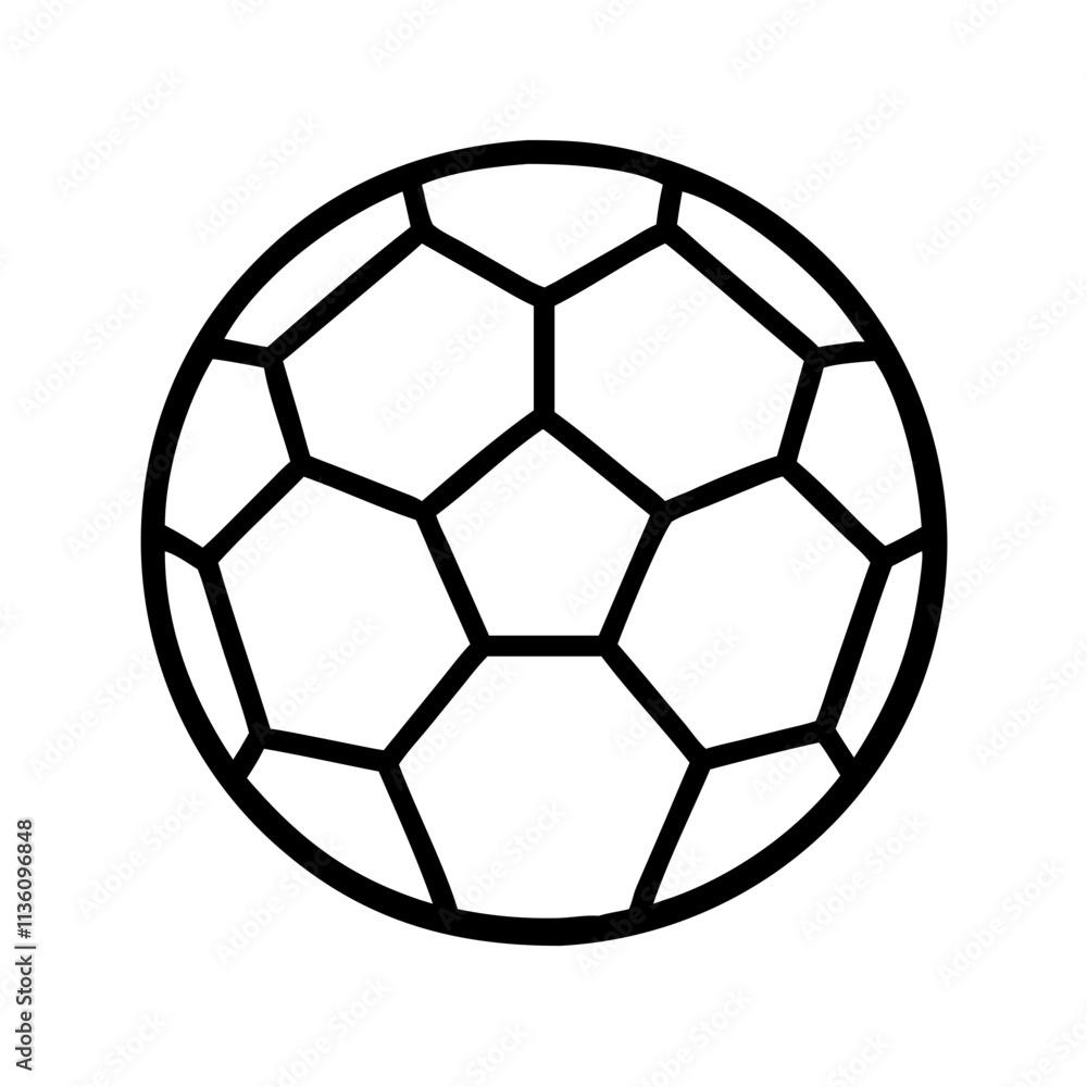 soccer ball icon, back to school line art, education icon - simple black line art icon of soccer ball, symbolizing back to school celebrations. education vector art. soccer ball icon, back to school line art, education icon - simple black line art icon of soccer ball, symbolizing back to school celebrations. education vector art.