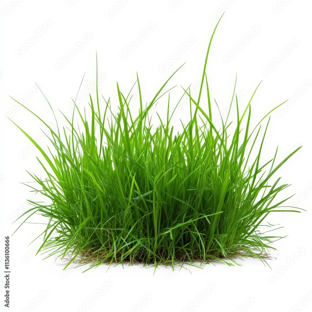 Isolated green grass. Isolated green grass.