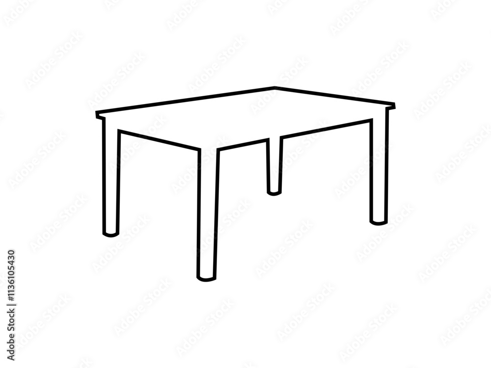 New Style Table Design Vector Art New Style Table Design Vector Art