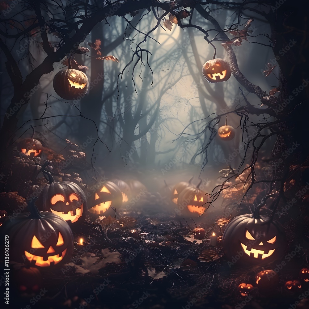 halloween background with pumpkins halloween background with pumpkins