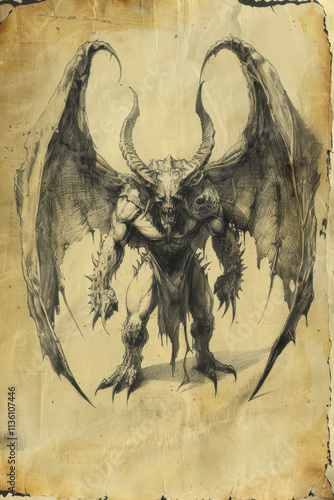Ancient Demon Sketch