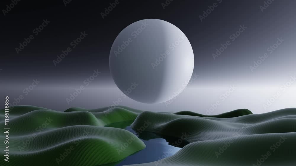 sunset and sunrise animation 