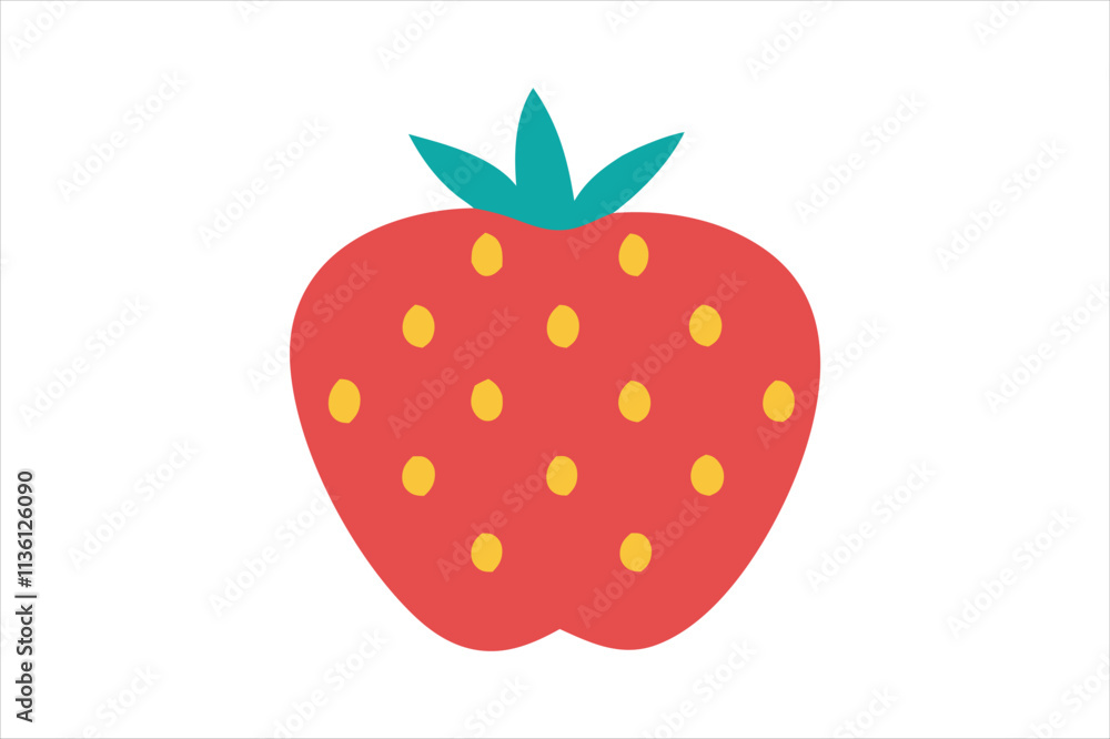 strawberry vector, fruits strawberry vector art illustration strawberry vector, fruits strawberry vector art illustration