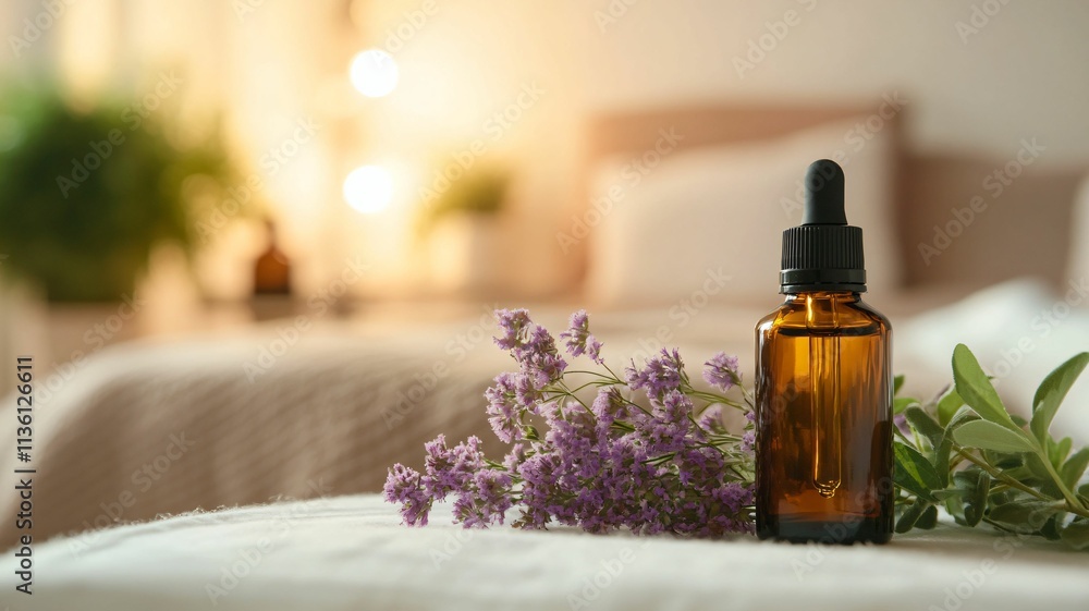 Aroma Essential Oil and Herbal Flowers with Relax Atmospheres for Health and Beauty Aroma Essential Oil and Herbal Flowers with Relax Atmospheres for Health and Beauty