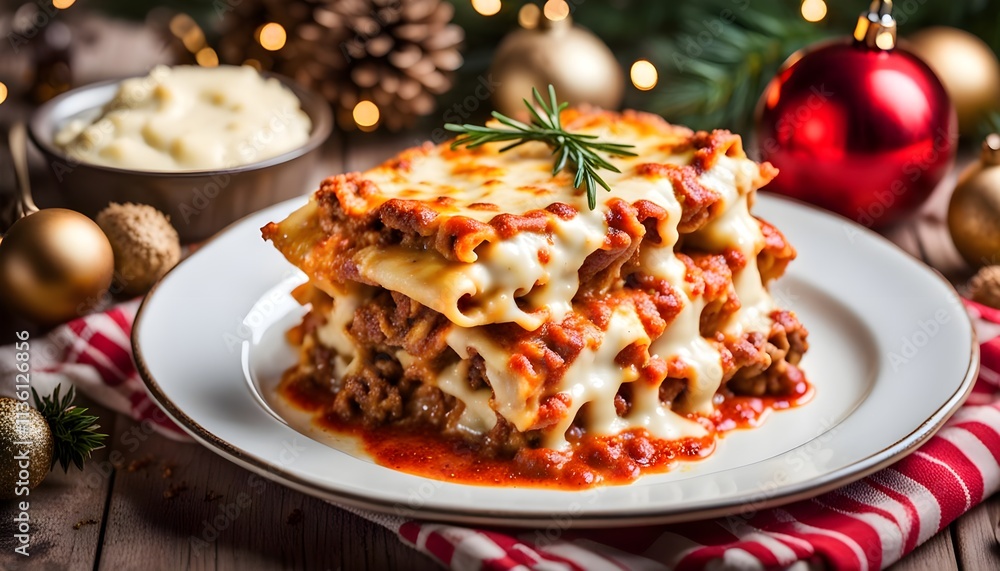Meat cannelloni with bechamel sauce and gratin cheese. Traditional Spanish Christmas Tapa.
Meat cannelloni with bechamel sauce and gratin cheese. Traditional Spanish Christmas Tapa.