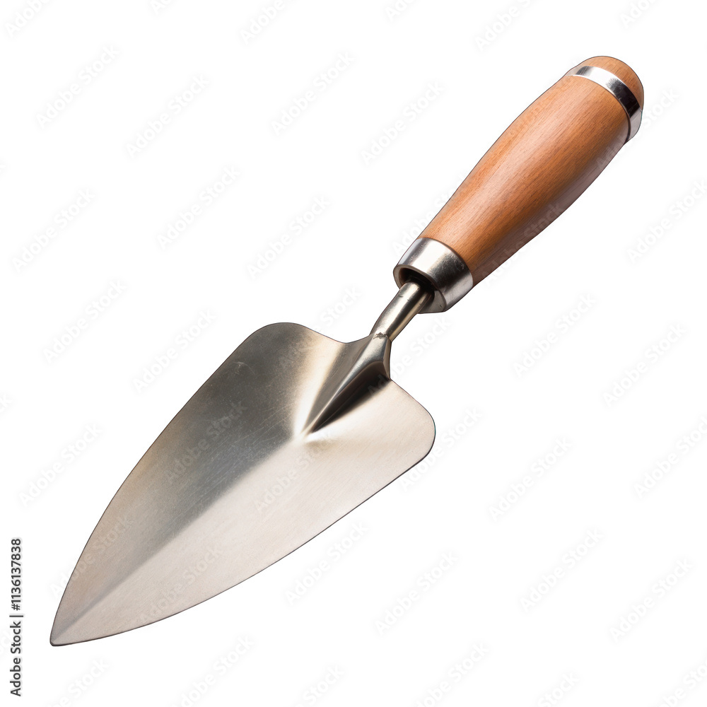 Construction trowel isolated on transparent background Construction trowel isolated on transparent background