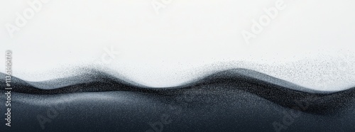 Gradient with Gentle Upward Curve. Created with Generative AI