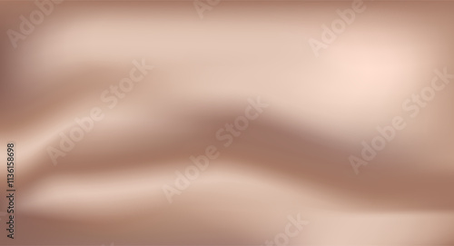 Brown gradient background. Abstract Mocha mousse gradation textured template. Monochrome chocolate backdrop. Minimal modern nude blurred colors transition. Vector illustration.