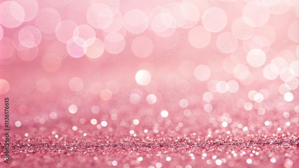 Pink glitter bokeh style background with glow effect and bokeh. Pink glitter bokeh style background with glow effect and bokeh.