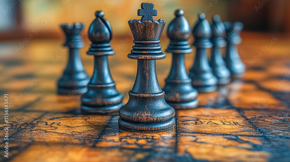Chess pieces on a world map symbolize global strategy and influence, perfect for themes of leadership, decision-making, and international relations. Chess pieces on a world map symbolize global strategy and influence, perfect for themes of leadership, decision-making, and international relations.