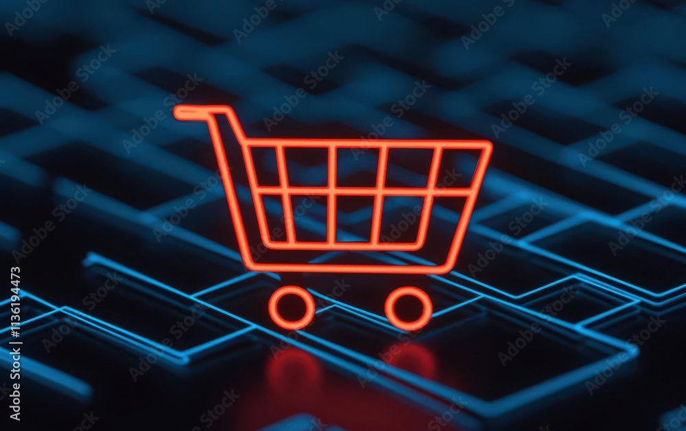 digital transformation concept. An e-commerce platform adopting real-time data for personalized shopping experiences, digital transformation data adoption, consumer engagement optimization