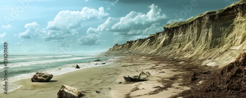 Dramatic Coastal Erosion Sc...
