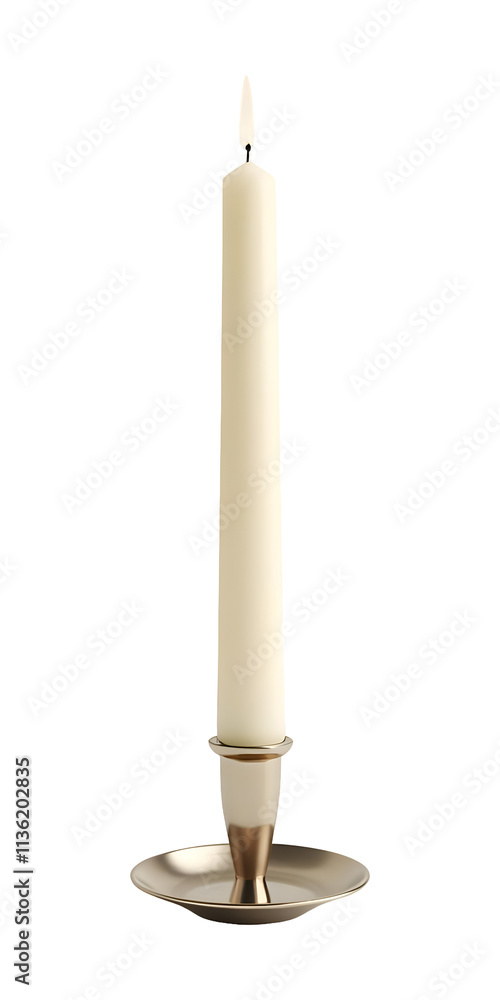 Candlesticks isolated on transparent background. Candlesticks isolated on transparent background.