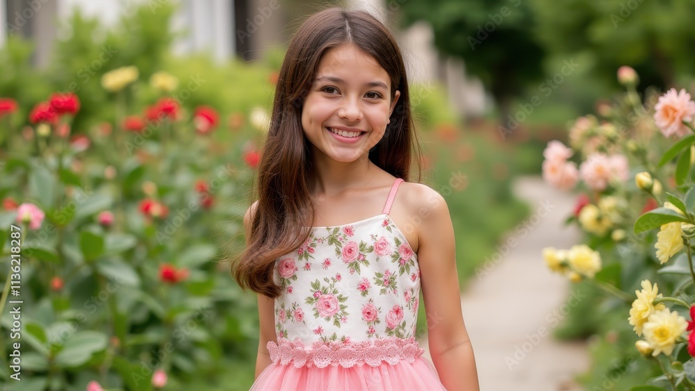 Spring season styles: a fresh collection of floral dresses, light blouses, and pastel skirts, showcased in a blooming garden Spring season styles: a fresh collection of floral dresses, light blouses, and pastel skirts, showcased in a blooming garden