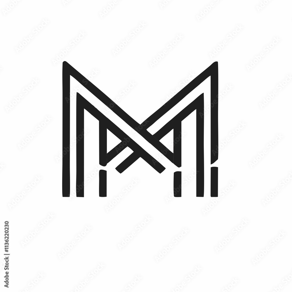 Stylish M Letter Logo Design
Stylish M Letter Logo Design