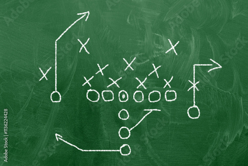 Фотография American football, concept of Super Bowl and American football