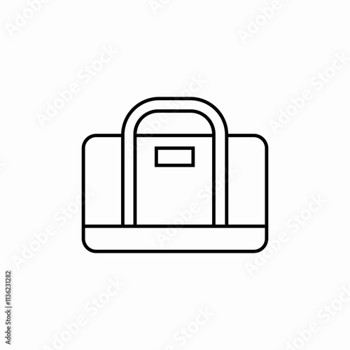handbag fashion clutch icon sign vector