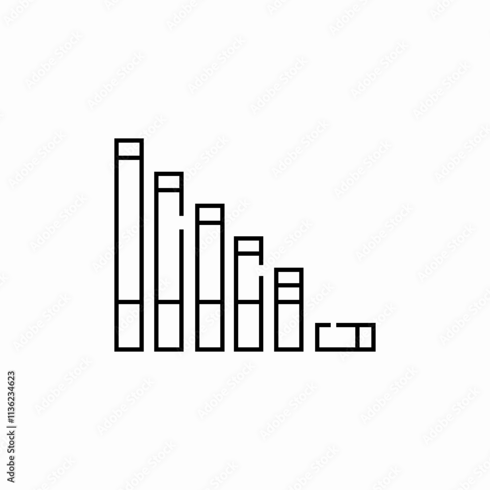 smoking quit level icon sign vector smoking quit level icon sign vector