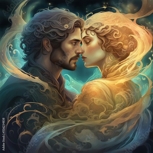 Twin Flames: A Journey of Eternal Love, Spiritual Connection, and the Metaphysical Bond Between Souls in Universal Harmony photo