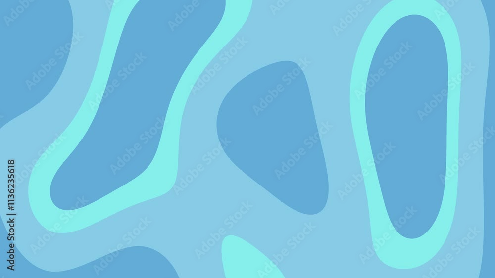 Abstract Blue Background With Organic Fluid Shapes for Modern Design Concepts Abstract Blue Background With Organic Fluid Shapes for Modern Design Concepts