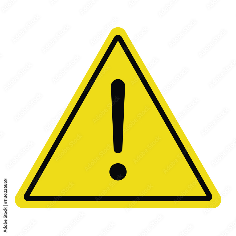warning yellow triangle sign icon. caution warning sign. exclamation marks warning symbol. system alert sign for app, ui, website and smartphone. vector illustration on transparent background warning yellow triangle sign icon. caution warning sign. exclamation marks warning symbol. system alert sign for app, ui, website and smartphone. vector illustration on transparent background